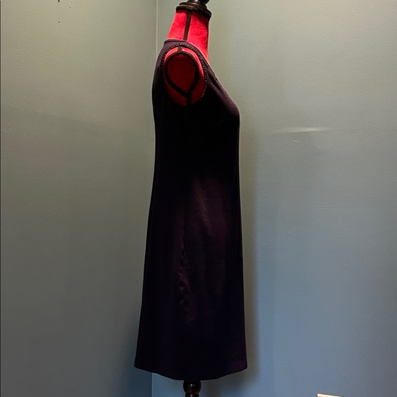 Elegant Navy Sleeveless Dress Size Small - Picture 4 of 13